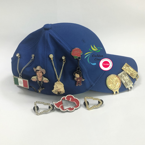 Suppliers Custom Logo Fitted Baseball New Era Hat Pins Emblem Hard Soft Enamel Pins Club Badge Lapel Pins For Clothes Hat