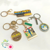 Luxury Key Accessories Cool 3D Car Parts Turbocharger Turbo Whistle creative car pendant accessories metal Keychain