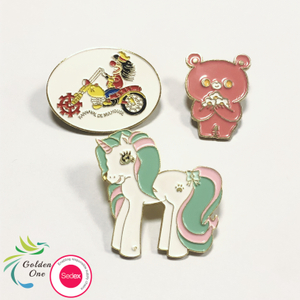 Manufacturer Wholesale Brooch Pin Cartoon Animal Blank Badge Custom Made LoGO Metal Cute Hard Soft Enamel Carival Lapel Pins