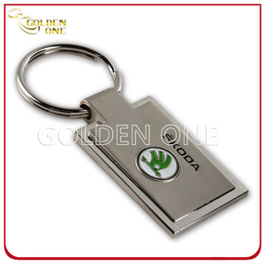 Hot Sale Soft Enamel Logo Two Tone Finished Metal Keychain