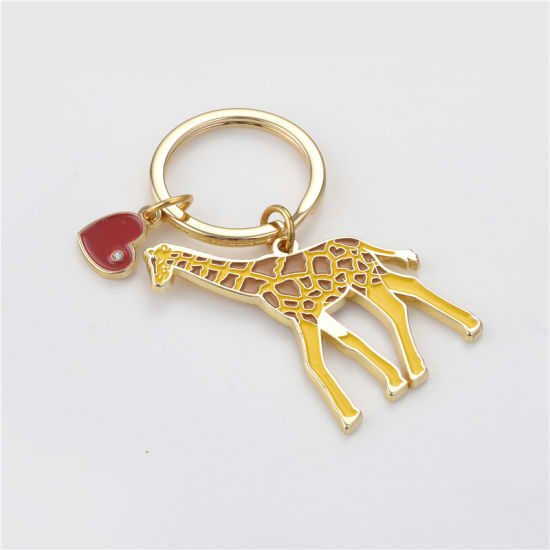 Fancy Design Custom Shape Cartoon Metal Keychain