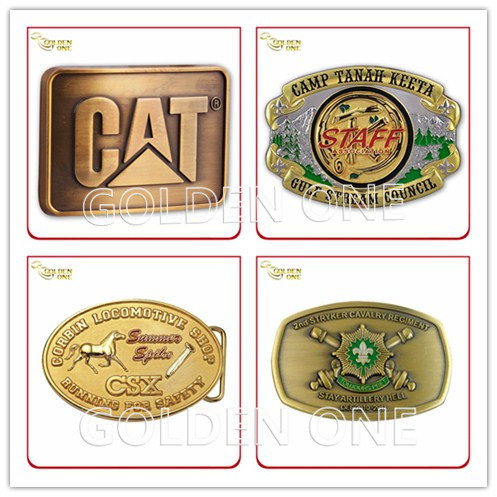 Hochwertiger antiker 3D-weicher Email-Metallg&uuml;rtelschnalle