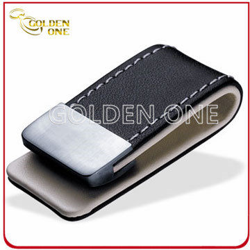 High Quality Business Gift Genuine Leather Money Clip