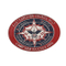 Customized 3D Design Gold Plated Metal Belt Buckle for Man