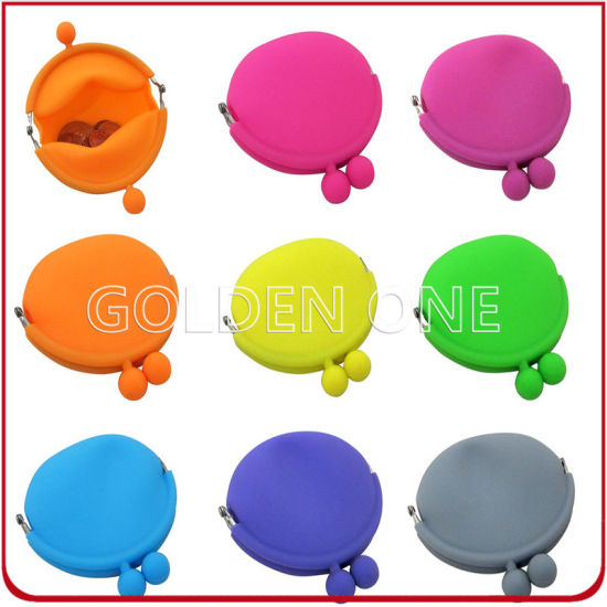 Hot Sale Plastic Promotional Gift Silicon Coin Purses
