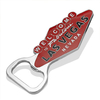 Wholesale Printing Logo Zinc Alloy Silver Modern Hotel Metal Fridge Magnet Bottle Opener For Las Vegas