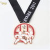Custom Brass Stamped Running Medal for Charity