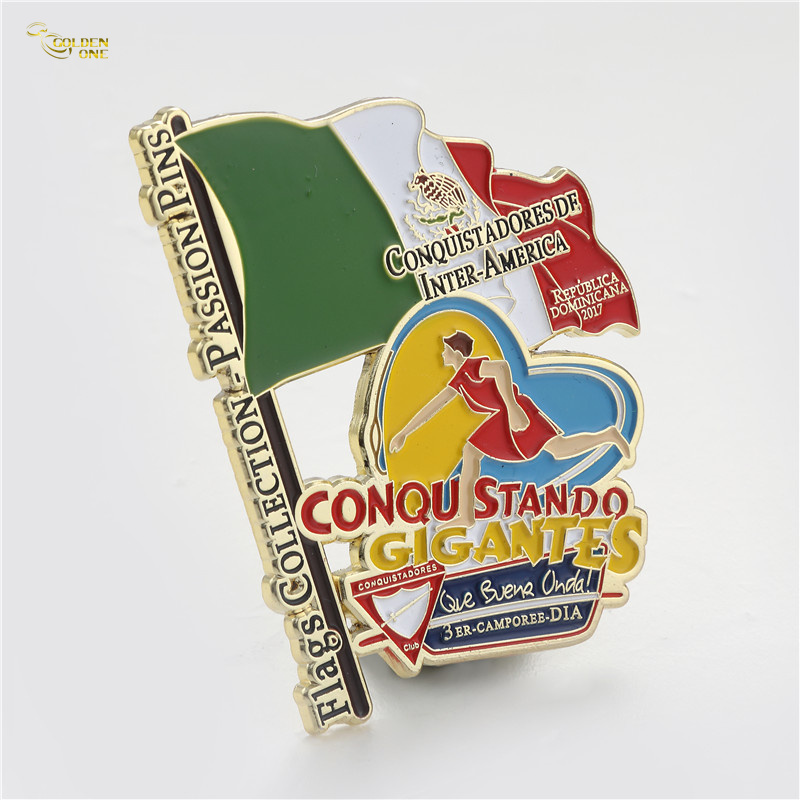High Quality Promotion Gift Soft Enamel Custom Cute Shape Zinc Alloy Carnival Pin