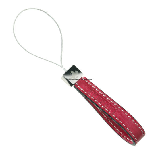 High Quality PU Leather Mobile Phone Strap