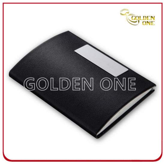 Best Seller Black PU Leather Business Card Holder