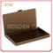 High Qulaity Business Metal Cover Leather Name Card Holder
