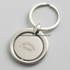 Creative Design Round Shape Spinning Metal Keychain
