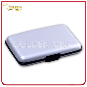 Factory Supply Anodized Sliver Finished Credit Card Case