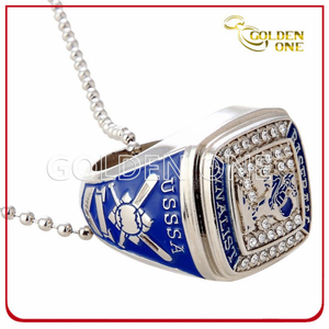 Major League Baseball Nickel Plated Metal Souvenir Ring