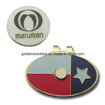 Matte Nickel Golf Repair Divot Tool with Magnetic Ball Marker