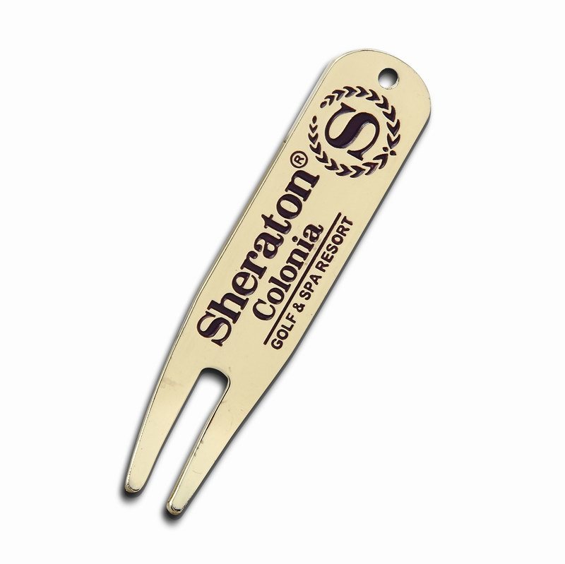 Niedriger Preis Personalisierter Sofa-Email-Metall-Golf-Golf-Tipot-Tool