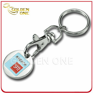 Promotion Iron Soft Enamel Custom Trolley Coin Keychain
