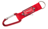 Promotion Giftwoven Strap Metal Key Chain