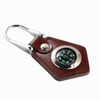 Custom Colorful Cheap Price Metal Key Chain with Leather