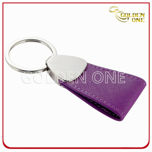 Well Design Promotion Gift PU Leather Key Ring