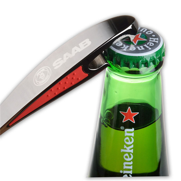 Hot Sale Promotion Gift Shape Beer Custom Size Stainless Steel Opener Business Card Opener cork screw wine bottle opener