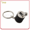 Novelty Design Gear Shift Shape Metal Key Ring for Promotion