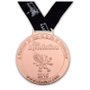 Shiny Style Die Casting Two Tone Finish Souvenir Medal