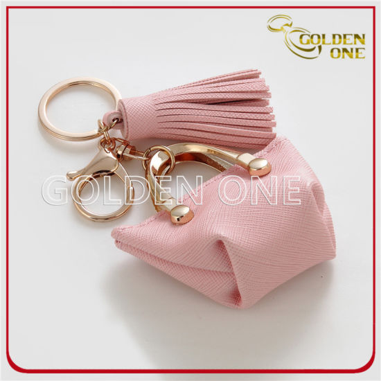 Hot Sales Wholesale Promotional Gift Leather Key Ring