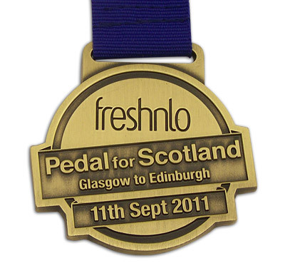Custom Engraved Chrome Plated Souvenir Medal