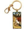 Promotion Cheap Customized Metal Trolley Coin with Key Ring