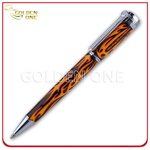 Manufacturer Flame Pattern Exclusive Metal Ball Pen