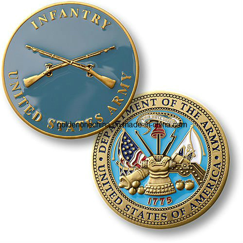 Custom Gold Plating Soft Enamel Metal Souvenir Coin