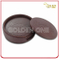 Best Quality Hot Stamped Round Shape PU Leather Coaster