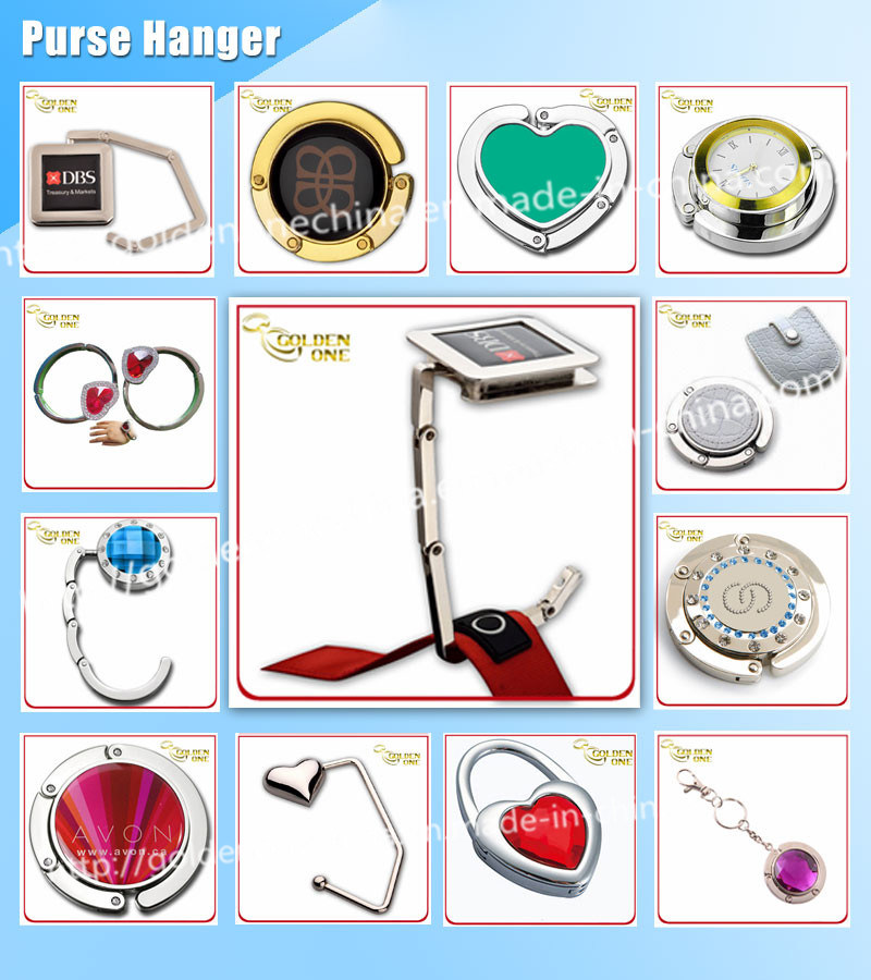 Promotion-Geschenk hei&szlig;er Verkauf Herz-Nickel-Platten-Taschenhalter