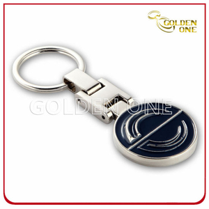 Promotional Gift Soft Debossed Soft Enamel Metal Keyring