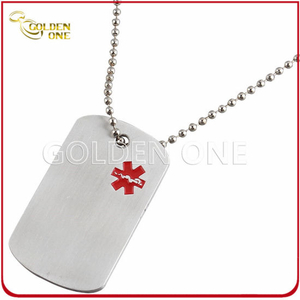 Fatory Supply Fancy Printed Anodized Aluminum Dog Tag