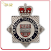 Customized Stamped Brass Soft Enamel Metal Police Badge