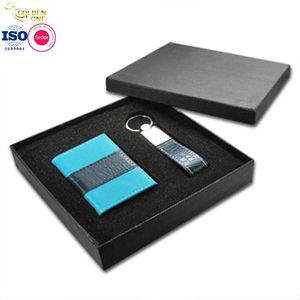 Business Leather Card Holder and Key Ring amazon men gift sets