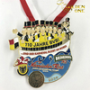 Hot Sale Design Your Own Logo Gymnastics Medal Hanger Sport Alloy Medaille Carnival Medal With Lanyard