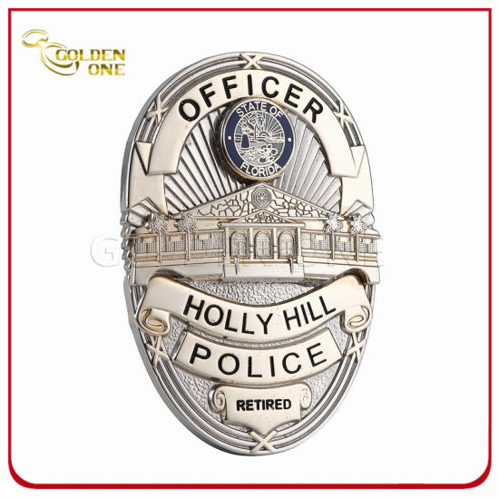 Hot Sales High Quality Custom Metal 3D Police Badge
