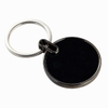 Custom Car Logo Blank Nickel Plated Metal Keychain