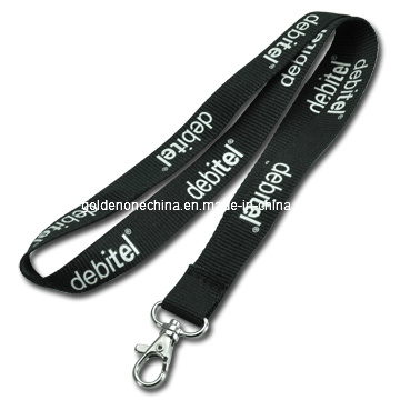 Customized Cord Printed Polyester ID Badge Holder