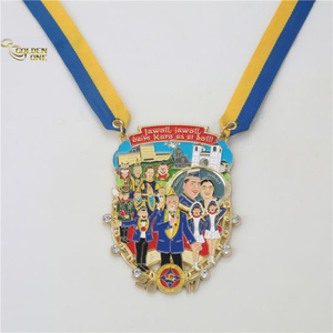 Customized Unique Design Soft Enamel Metal Medallion