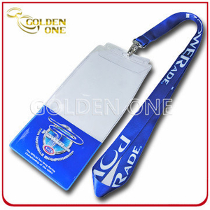 Personalized Printed PVC Neck Lanyard with PVC Badge Holder