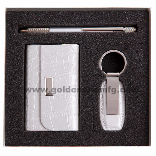 Promotional Click Pen & Card Holder Gift Set
