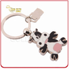 Customized Novel Cow Shape Soft Enamel Metal Keychain