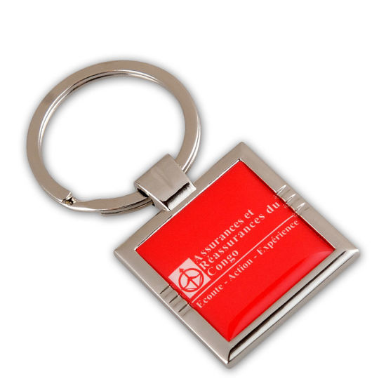 Die Casting Customized Car Shape Coloring Metal Keychain