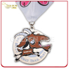 Custom Metal Stamped Goat Trail Run Medal