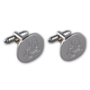 Personalized Design Metal Embossed Gold Cufflinks
