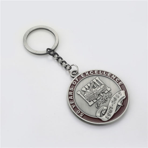 Custom Souvenir Soft Enamel Metal Keychain